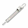 Stainless steel deep fry thermometer with clip